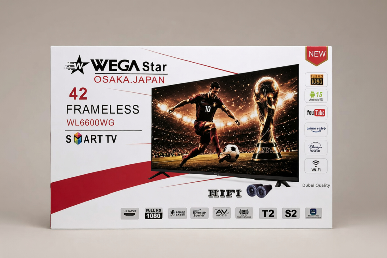 WegaStar 42 Inch Smart LED TV